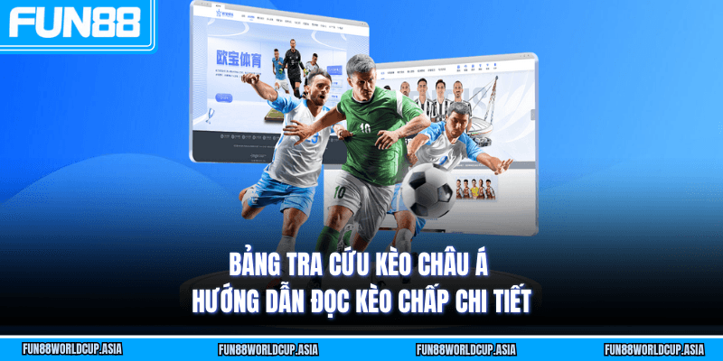 Bảng tra cứu kèo châu Á - Hướng dẫn đọc kèo chấp chi tiết